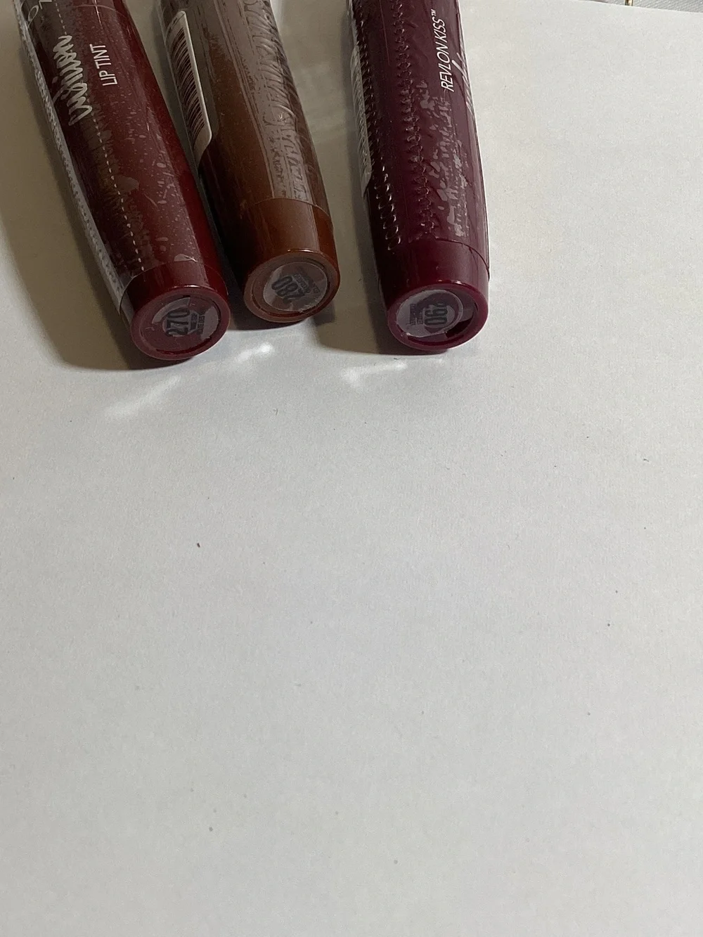 Revlon Cushion Lip Tints - Brown, Plum, Berry